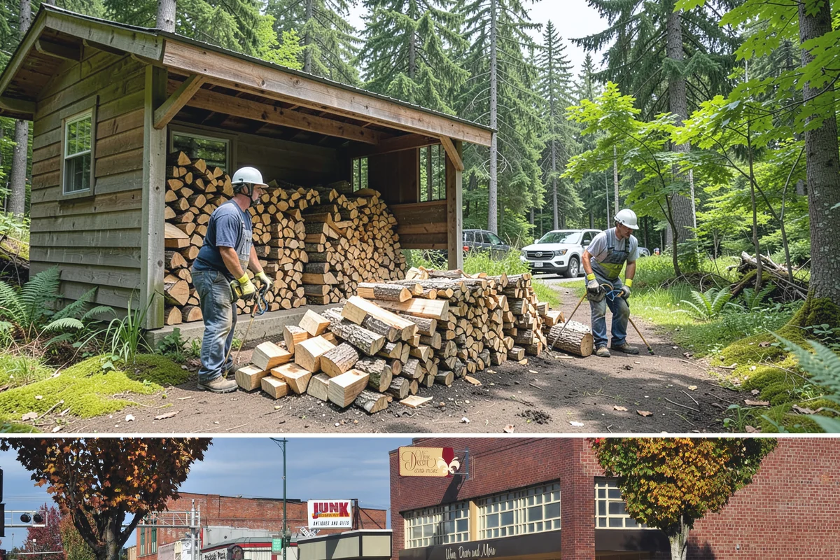 Wood Chunks in Puyallup, Pierce County, WA - Wood chunks stay in demand year-round, with a surge during peak grilling and barbecue months.