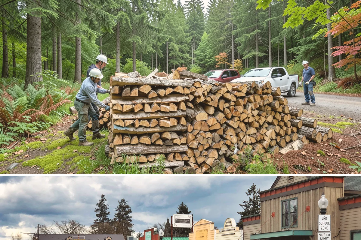 Wood Chunks in Roy, Pierce County, WA - Wood chunks stay in demand year-round, with a surge during peak grilling and barbecue months.