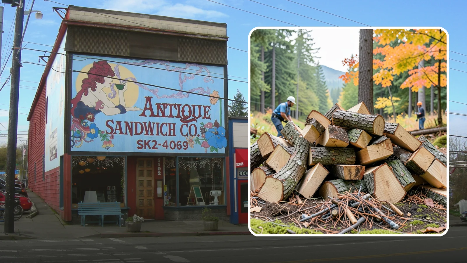 Wood Chunks in Ruston, Pierce County, WA - Fist-sized wood chunks that add steady smoke flavor to grills and smokers without burning out fast.