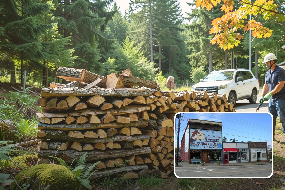 Wood Chunks in Ruston, Pierce County, WA - Longer smolder than chips for sustained smoke