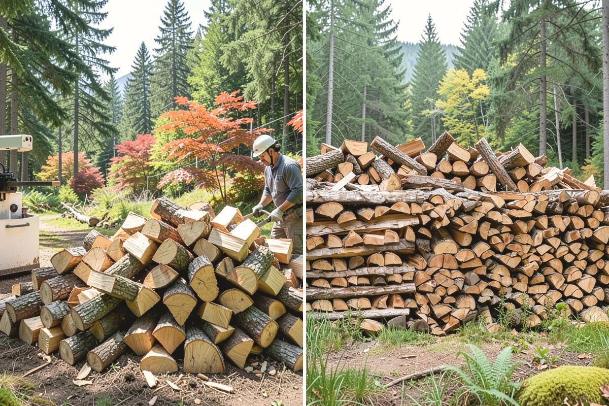 Wood Chunks in Ruston, Pierce County, WA - Order your wood chunks by volume