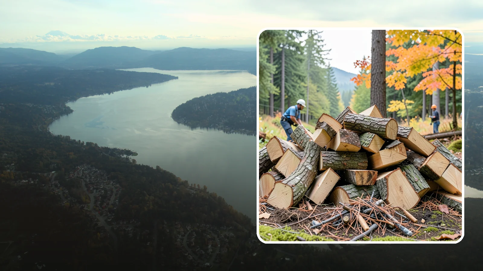 Wood Chunks in Sammamish, WA - Fist-sized wood chunks that add steady smoke flavor to grills and smokers without burning out fast.