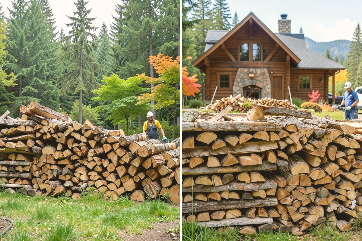 Wood Chunks in Sammamish, WA - Order your wood chunks by volume