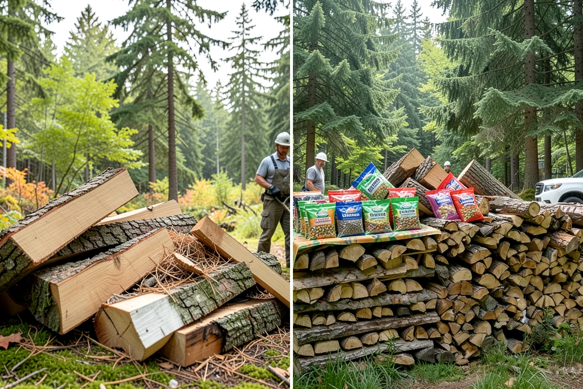 Wood Chunks in SeaTac, WA - Order your wood chunks by volume