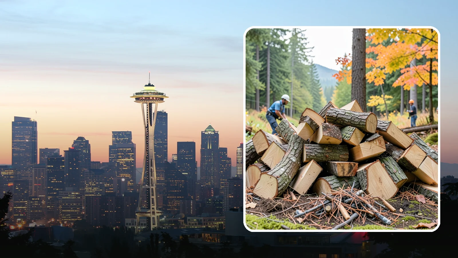 Wood Chunks in Seattle, King County, WA - Fist-sized wood chunks that add steady smoke flavor to grills and smokers without burning out fast.