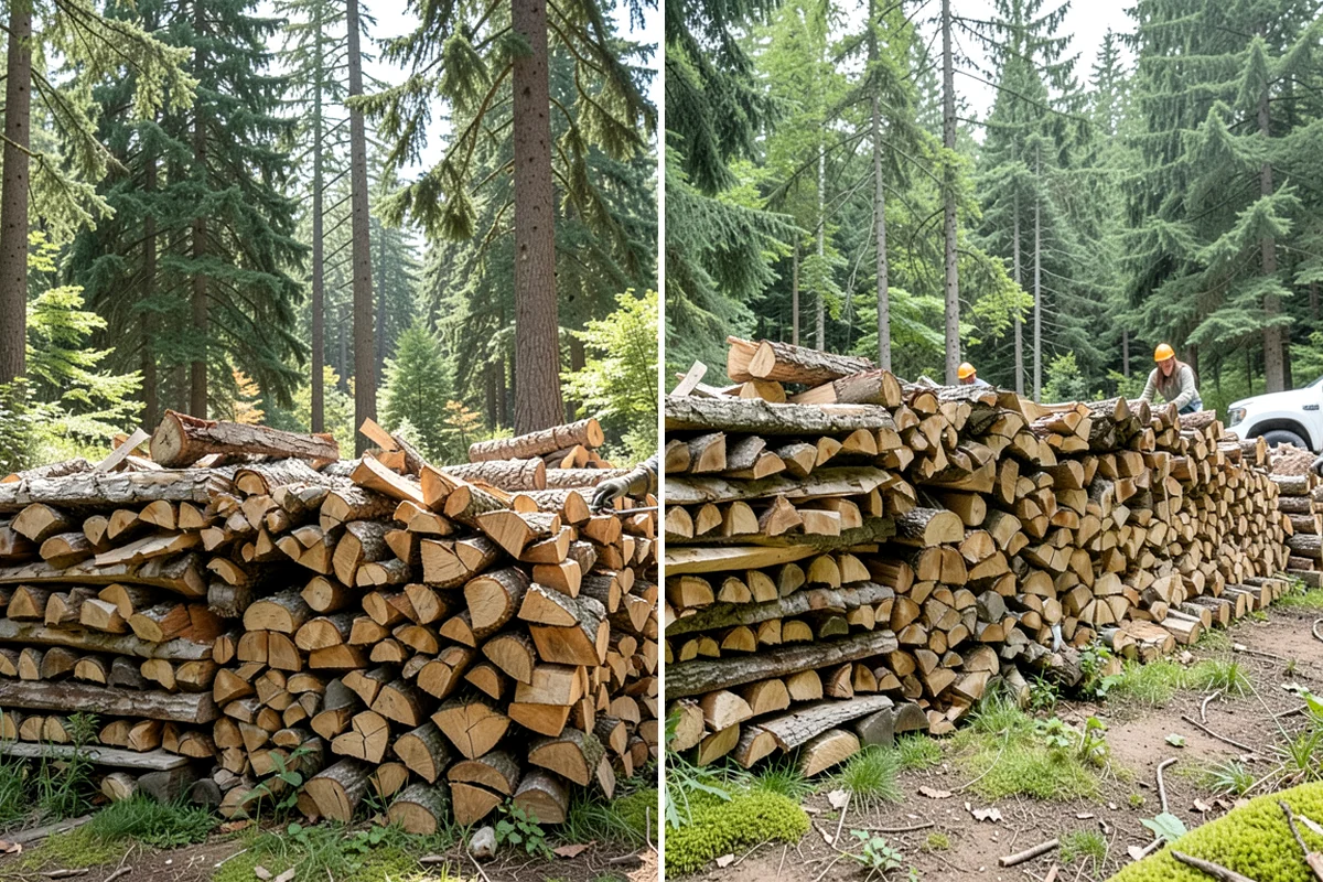 Wood Chunks in Seattle, King County, WA - Order your wood chunks by volume