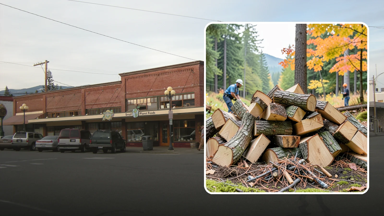 Wood Chunks in Sedro-Woolley, Skagit County, WA - Fist-sized wood chunks that add steady smoke flavor to grills and smokers without burning out fast.