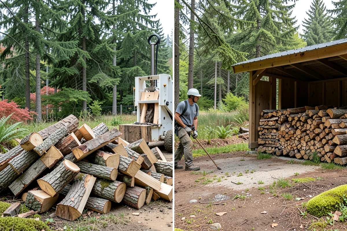 Wood Chunks in Sedro-Woolley, Skagit County, WA - Order your wood chunks by volume
