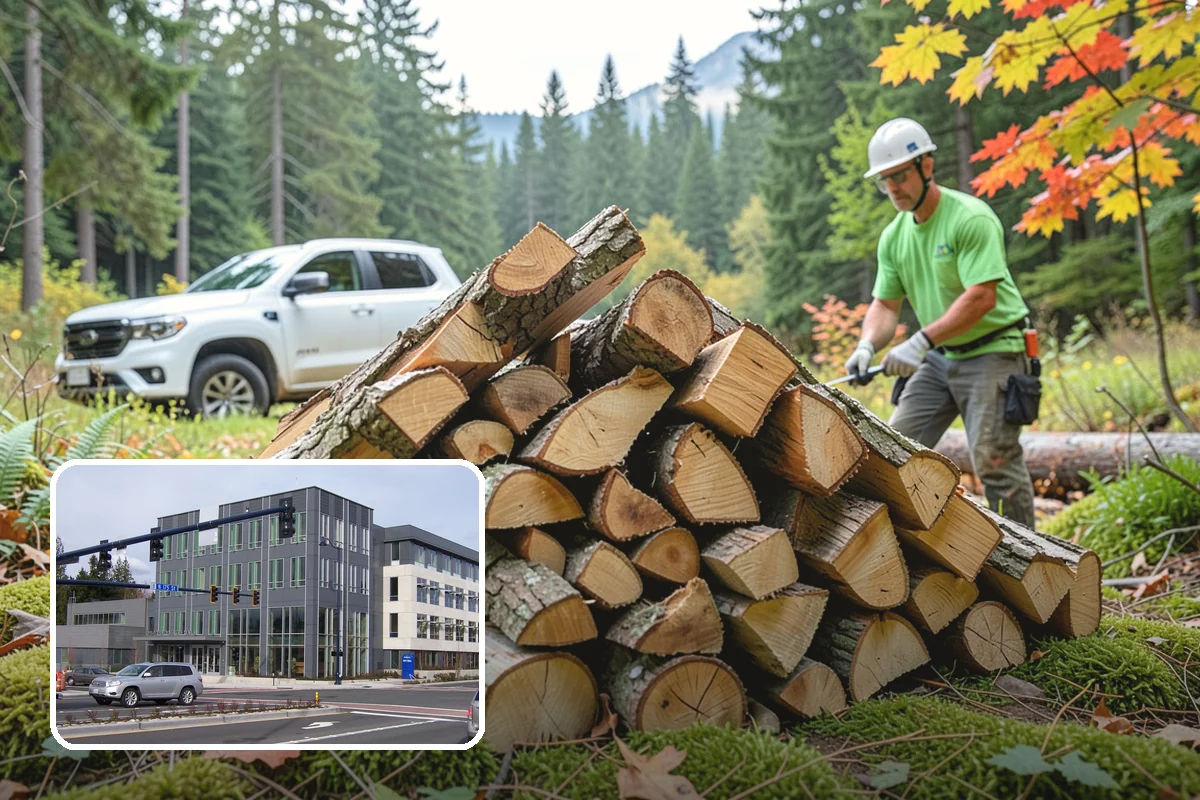 Wood Chunks in Shoreline, King County, WA - Longer smolder than chips for sustained smoke