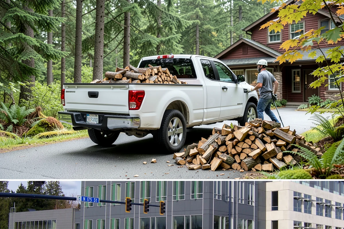 Wood Chunks in Shoreline, King County, WA - Wood chunks stay in demand year-round, with a surge during peak grilling and barbecue months.