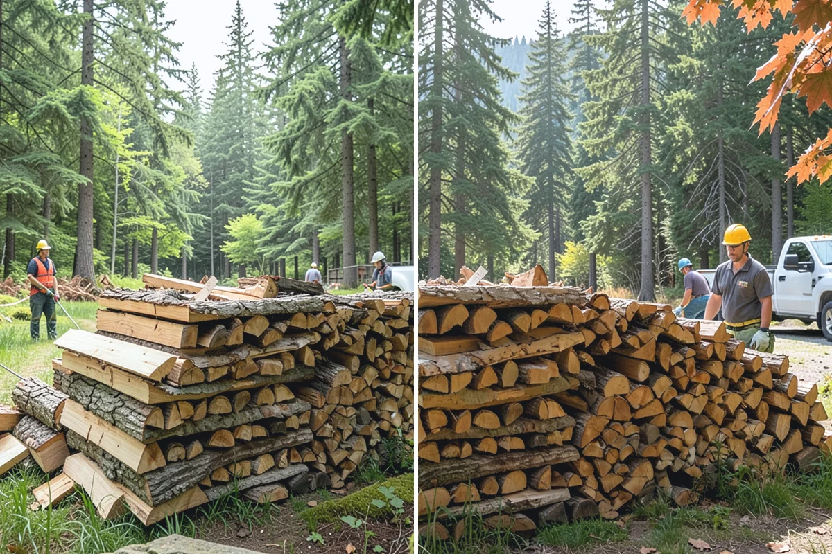 Wood Chunks in Skykomish, King County, WA - Order your wood chunks by volume
