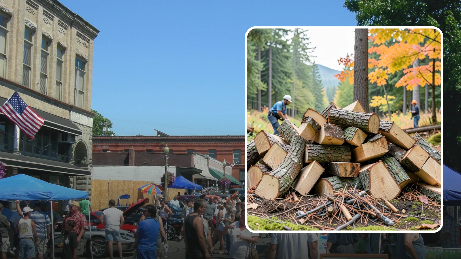 Wood Chunks in Snohomish, Snohomish County, WA - Fist-sized wood chunks that add steady smoke flavor to grills and smokers without burning out fast.