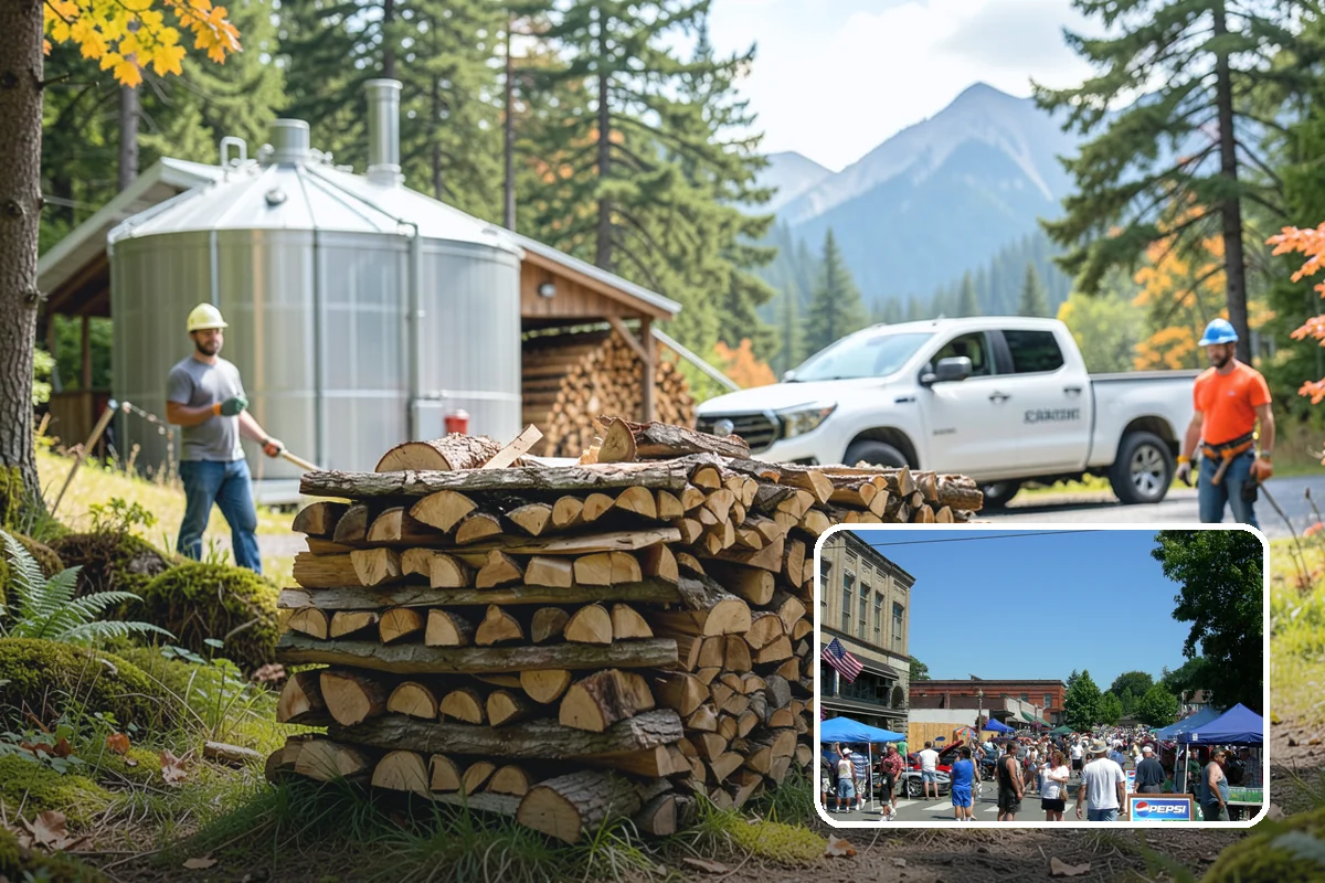Wood Chunks in Snohomish, Snohomish County, WA - Longer smolder than chips for sustained smoke