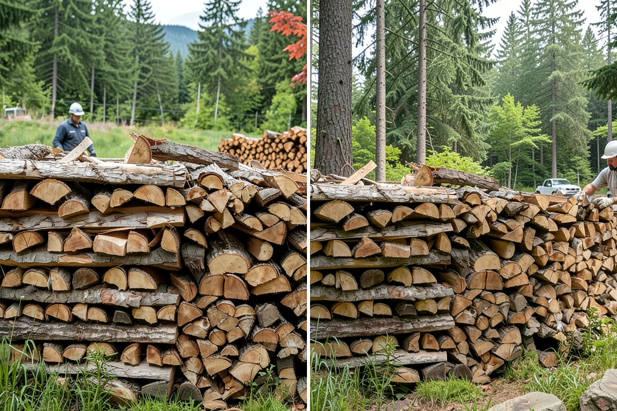 Wood Chunks in Snoqualmie, King County, WA - Order your wood chunks by volume