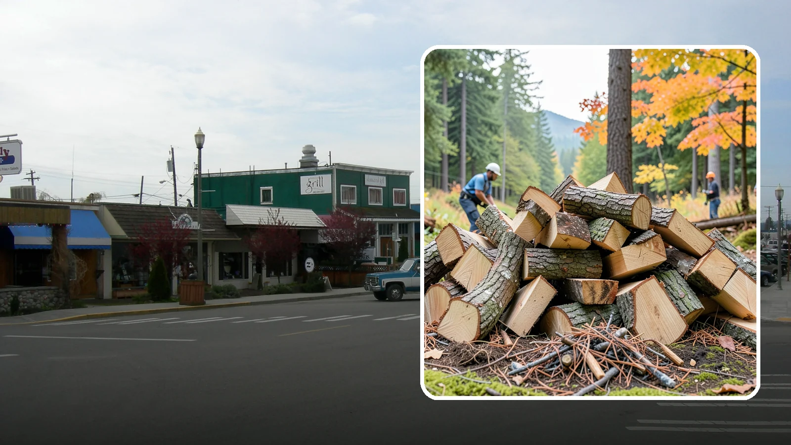 Wood Chunks in Stanwood, Snohomish County, WA - Fist-sized wood chunks that add steady smoke flavor to grills and smokers without burning out fast.