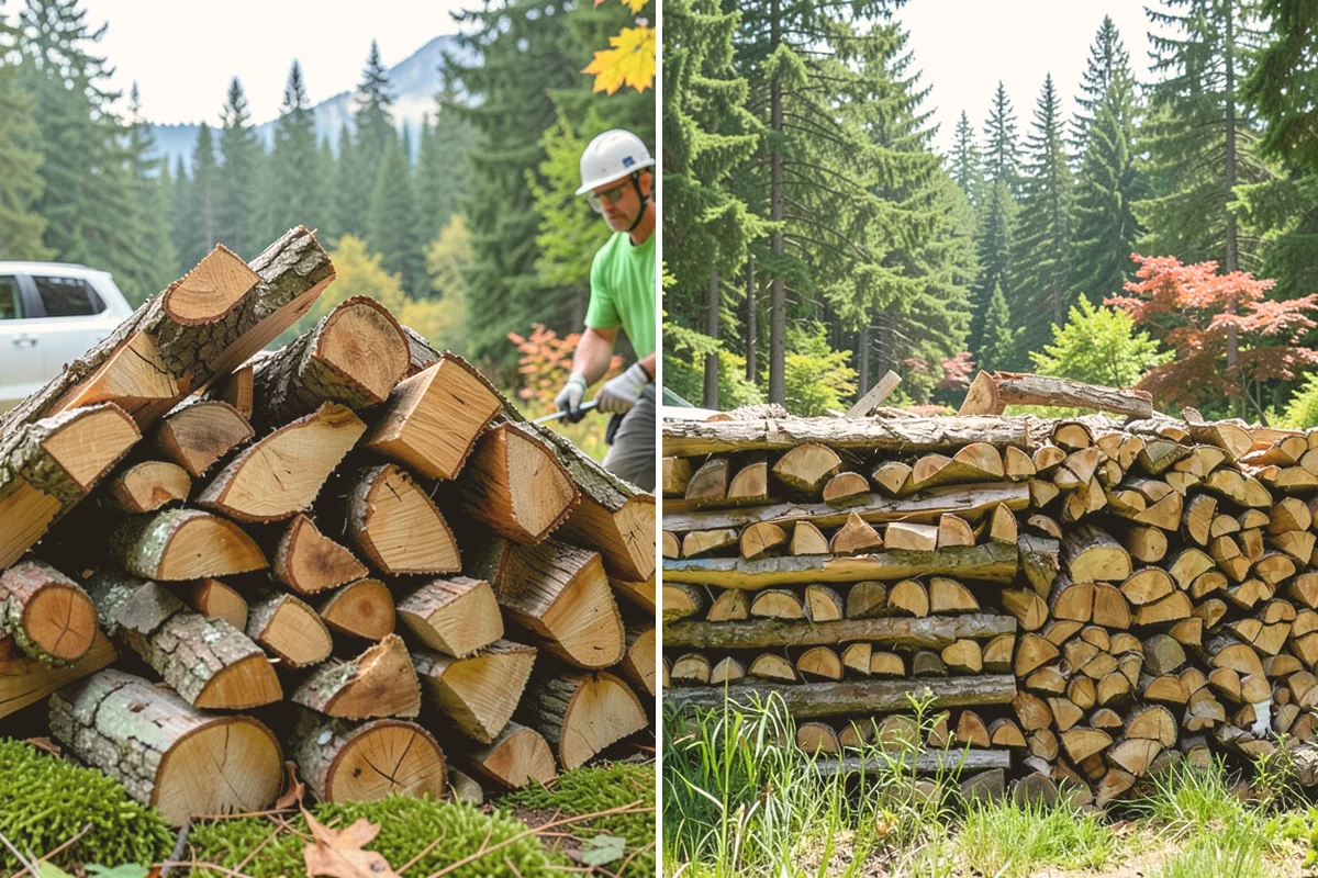 Wood Chunks in Stanwood, Snohomish County, WA - Order your wood chunks by volume