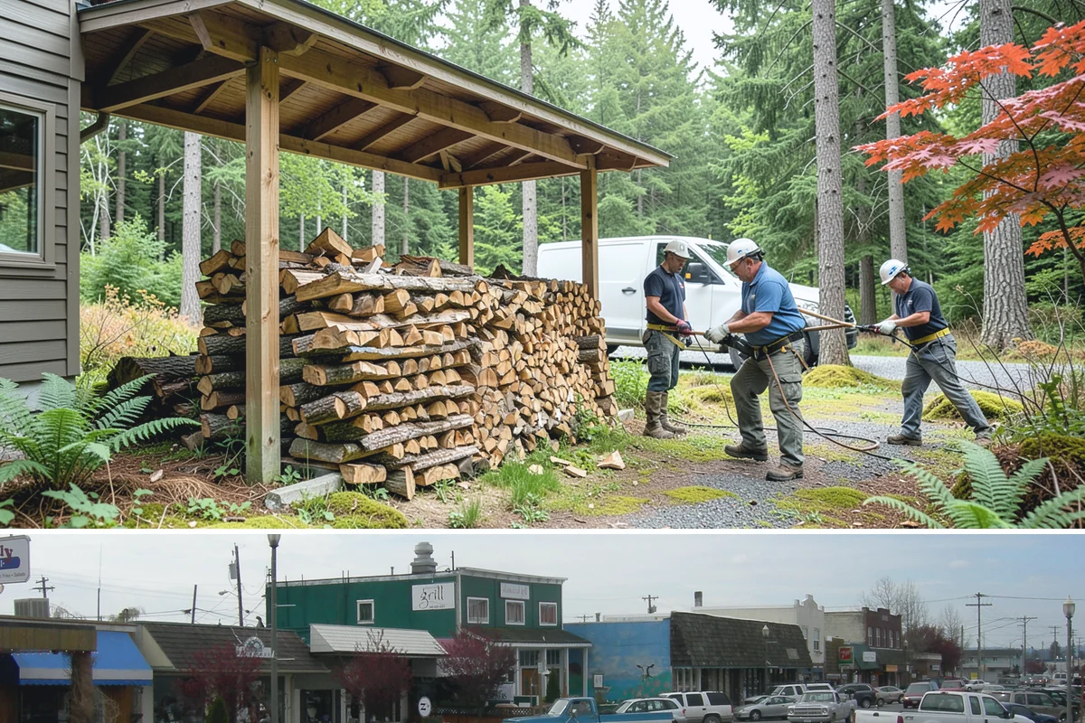 Wood Chunks in Stanwood, Snohomish County, WA - Wood chunks stay in demand year-round, with a surge during peak grilling and barbecue months.