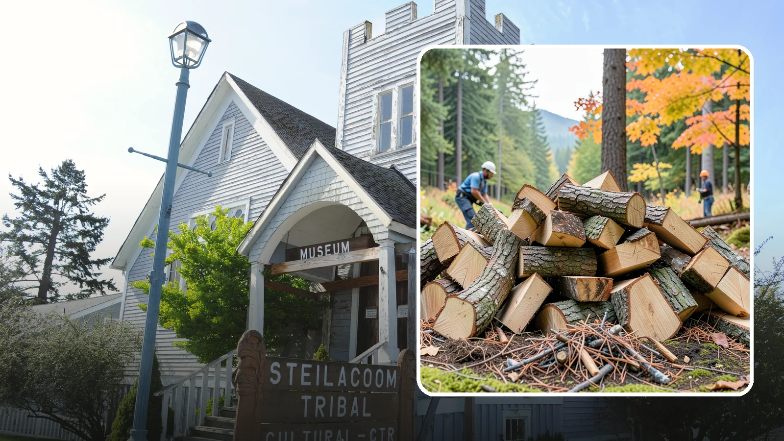 Wood Chunks in Steilacoom, Pierce County, WA - Fist-sized wood chunks that add steady smoke flavor to grills and smokers without burning out fast.