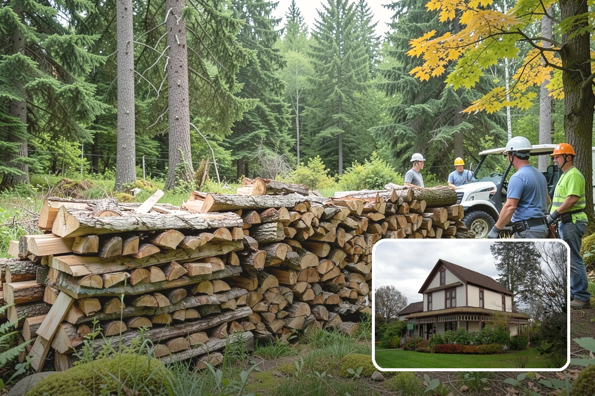 Wood Chunks in Sumner, Pierce County, WA - Longer smolder than chips for sustained smoke