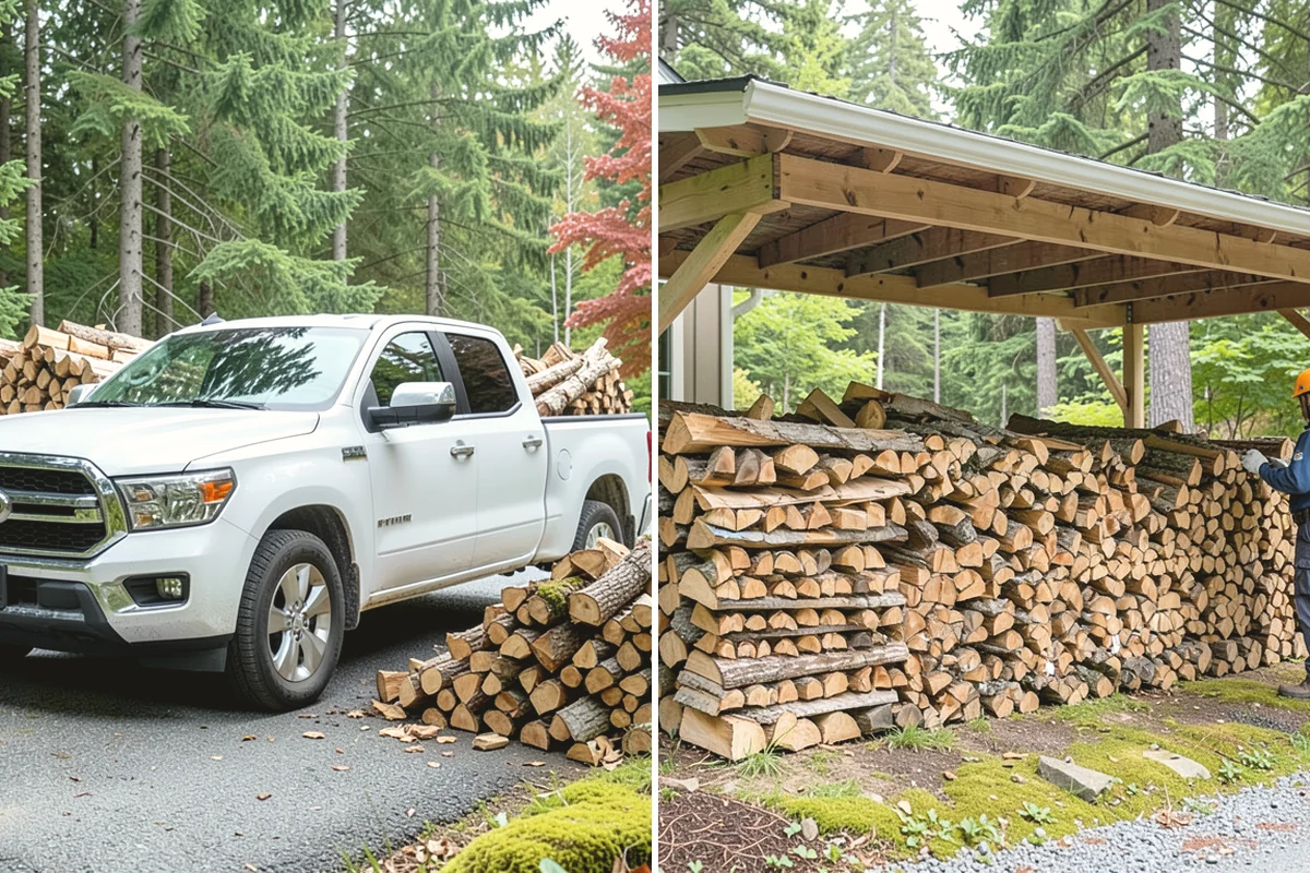 Wood Chunks in Tacoma, Pierce County, WA - Order your wood chunks by volume