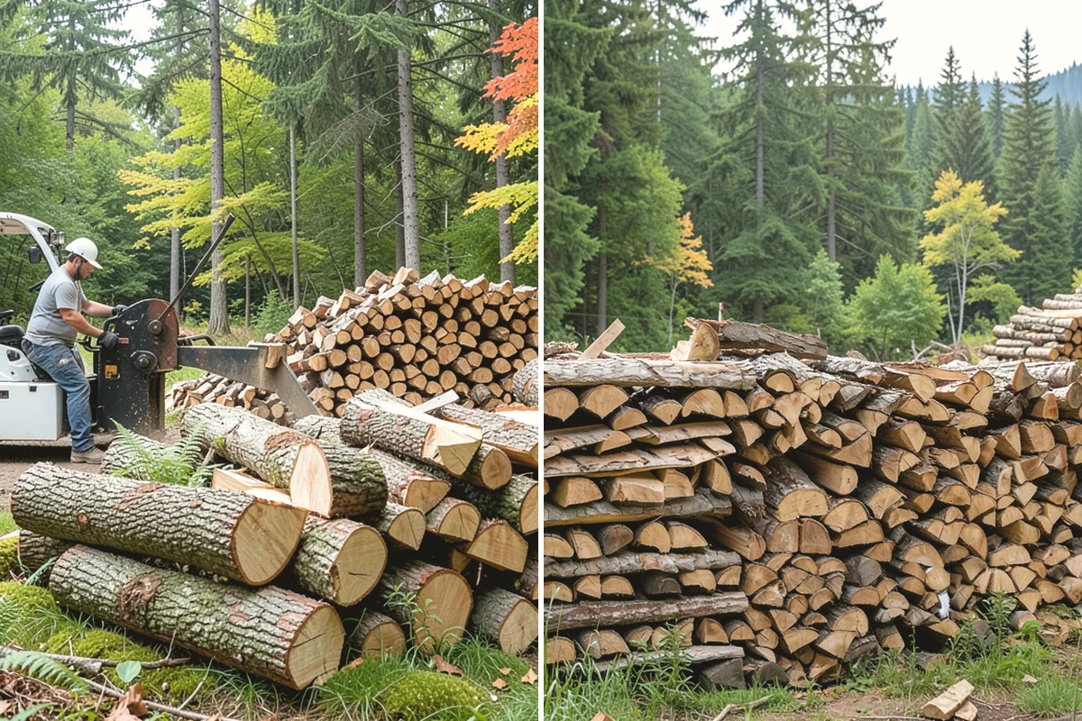 Wood Chunks in University Place, Pierce County, WA - Order your wood chunks by volume
