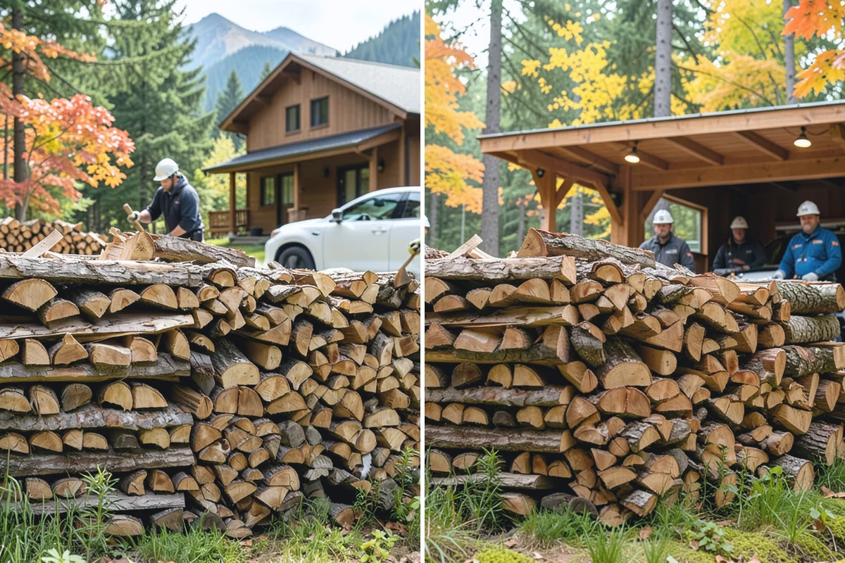 Wood Chunks in Woodinville, King County, WA - Order your wood chunks by volume