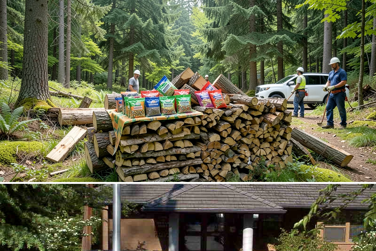 Wood Chunks in Yarrow Point, King County, WA - Wood chunks stay in demand year-round, with a surge during peak grilling and barbecue months.