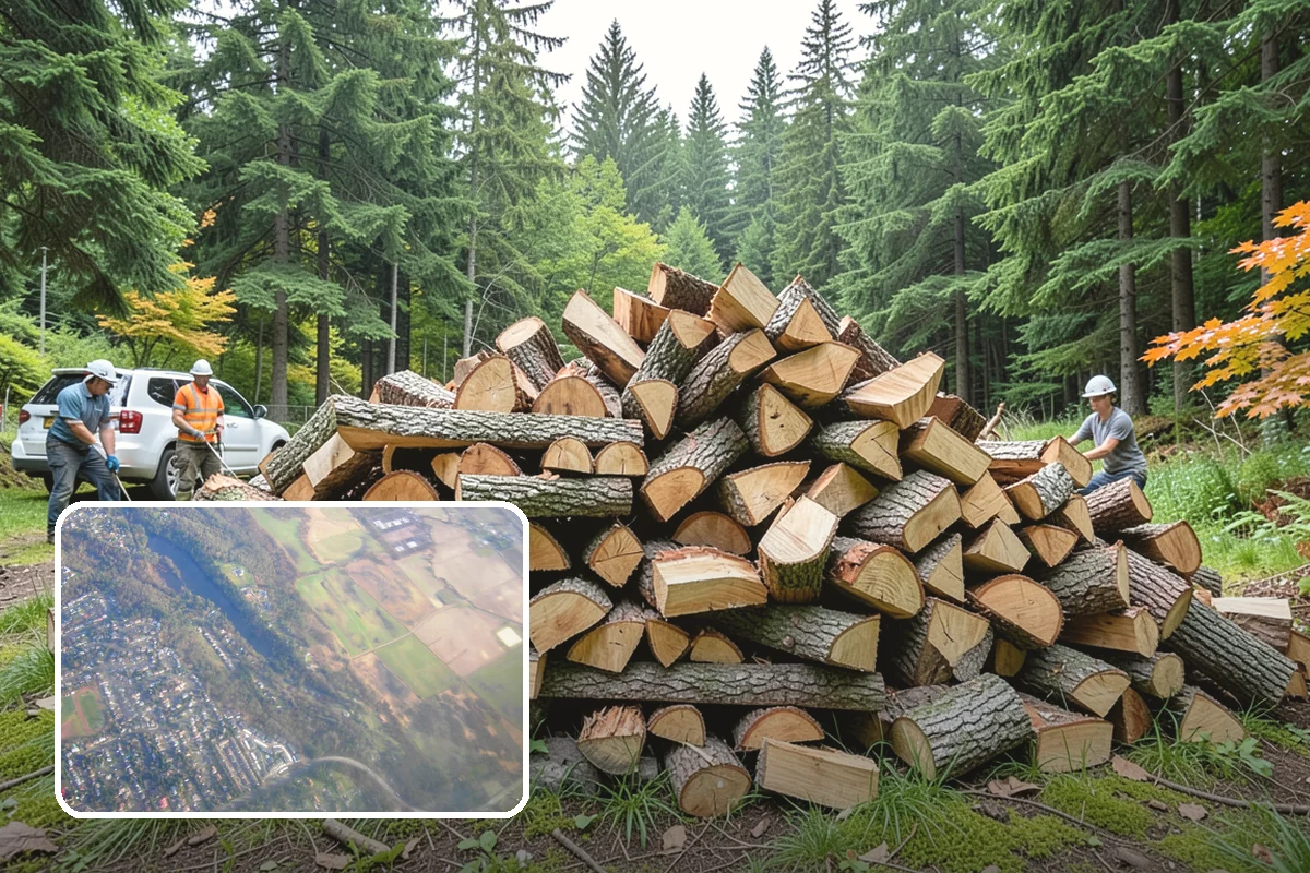 Wood Stove Firewood in Algona, King County, WA - Sized to pack the firebox efficiently
