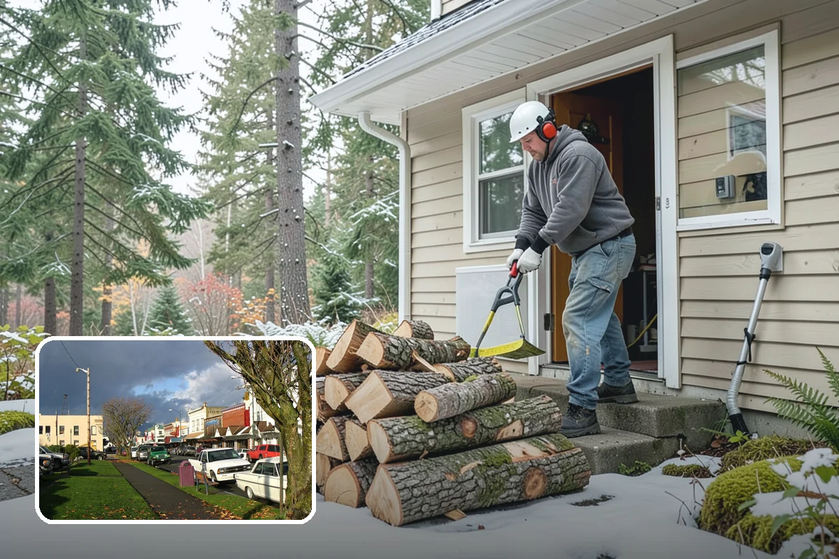 Wood Stove Firewood in Arlington, Snohomish County, WA - Sized to pack the firebox efficiently