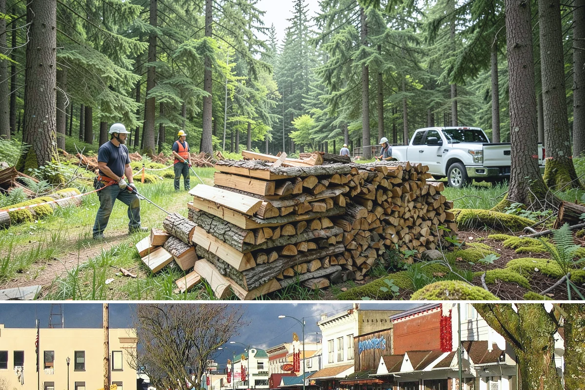 Wood Stove Firewood in Arlington, Snohomish County, WA - Stock wood-stove firewood by early fall so it is seasoned before heating season peaks.