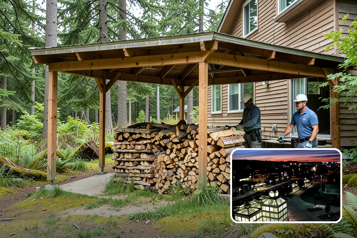 Wood Stove Firewood in Auburn, King County, WA - Sized to pack the firebox efficiently