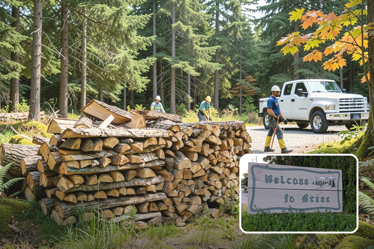 Wood Stove Firewood in Brier, Snohomish County, WA - Sized to pack the firebox efficiently