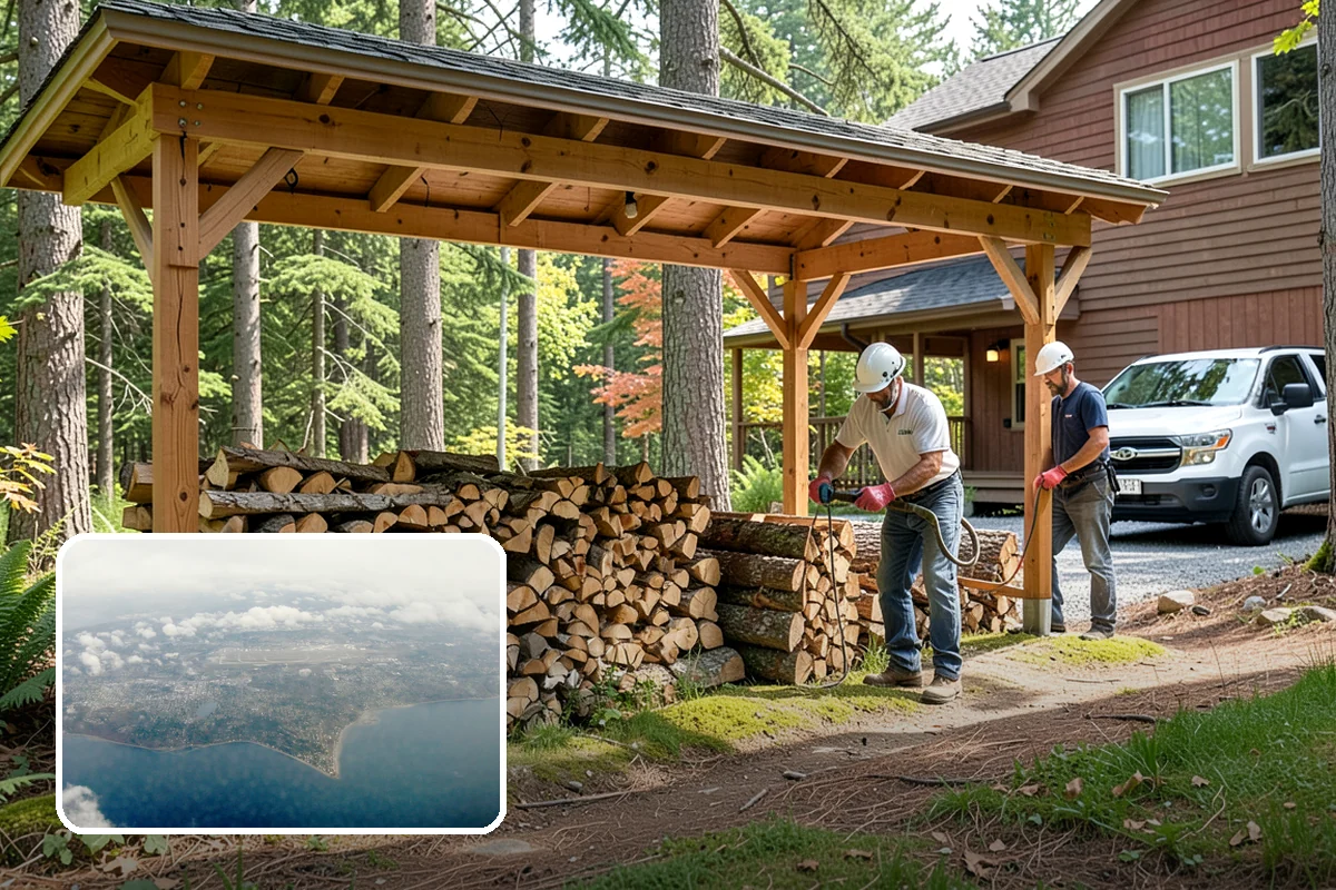 Wood Stove Firewood in Burien, King County, WA - Sized to pack the firebox efficiently