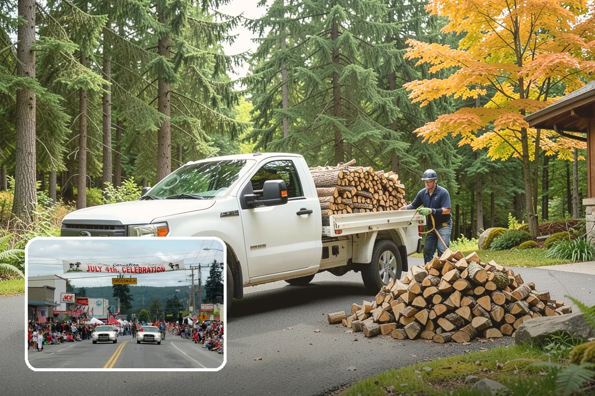 Wood Stove Firewood in Carnation, King County, WA - Sized to pack the firebox efficiently