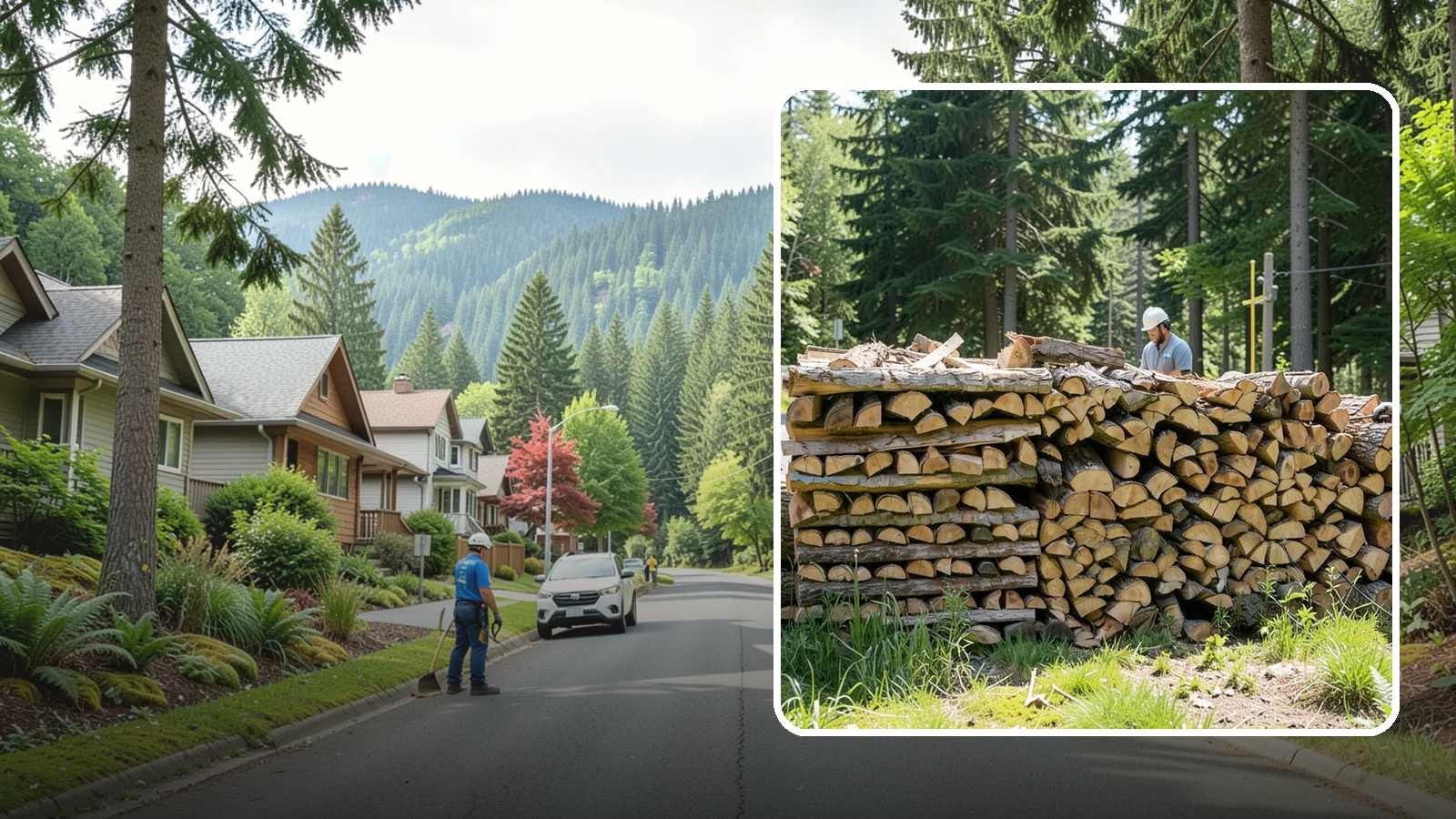 Wood Stove Firewood in Darrington, Snohomish County, WA - Firewood cut and split to load efficiently into a wood stove for long, steady heat.