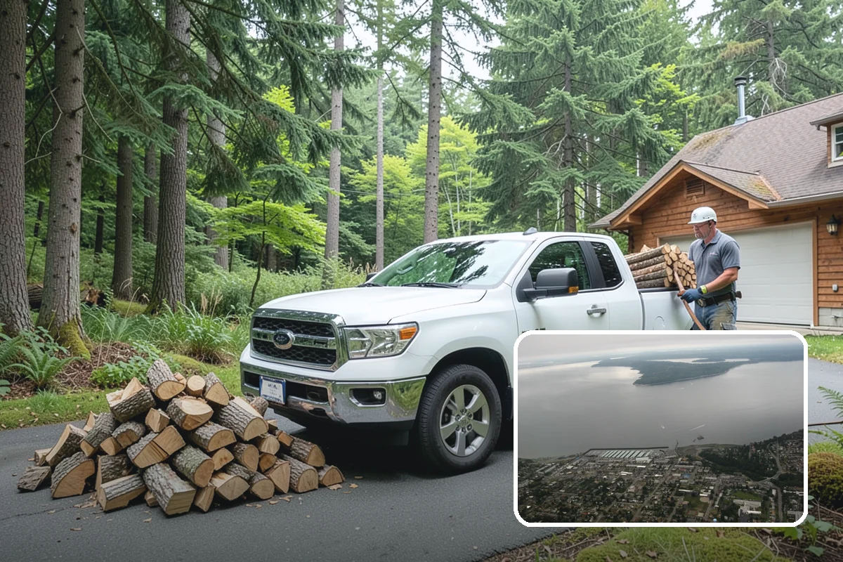 Wood Stove Firewood in Des Moines, King County, WA - Sized to pack the firebox efficiently
