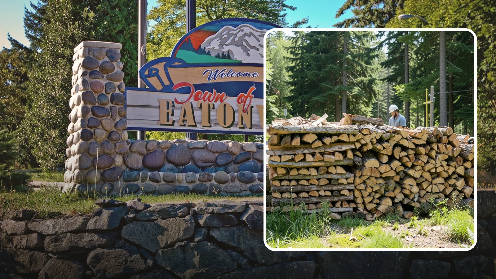 Wood Stove Firewood in Eatonville, Pierce County, WA - Firewood cut and split to load efficiently into a wood stove for long, steady heat.