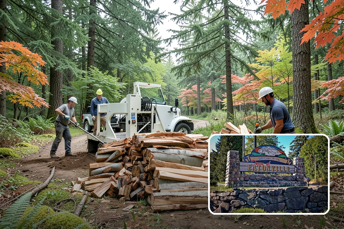 Wood Stove Firewood in Eatonville, Pierce County, WA - Sized to pack the firebox efficiently