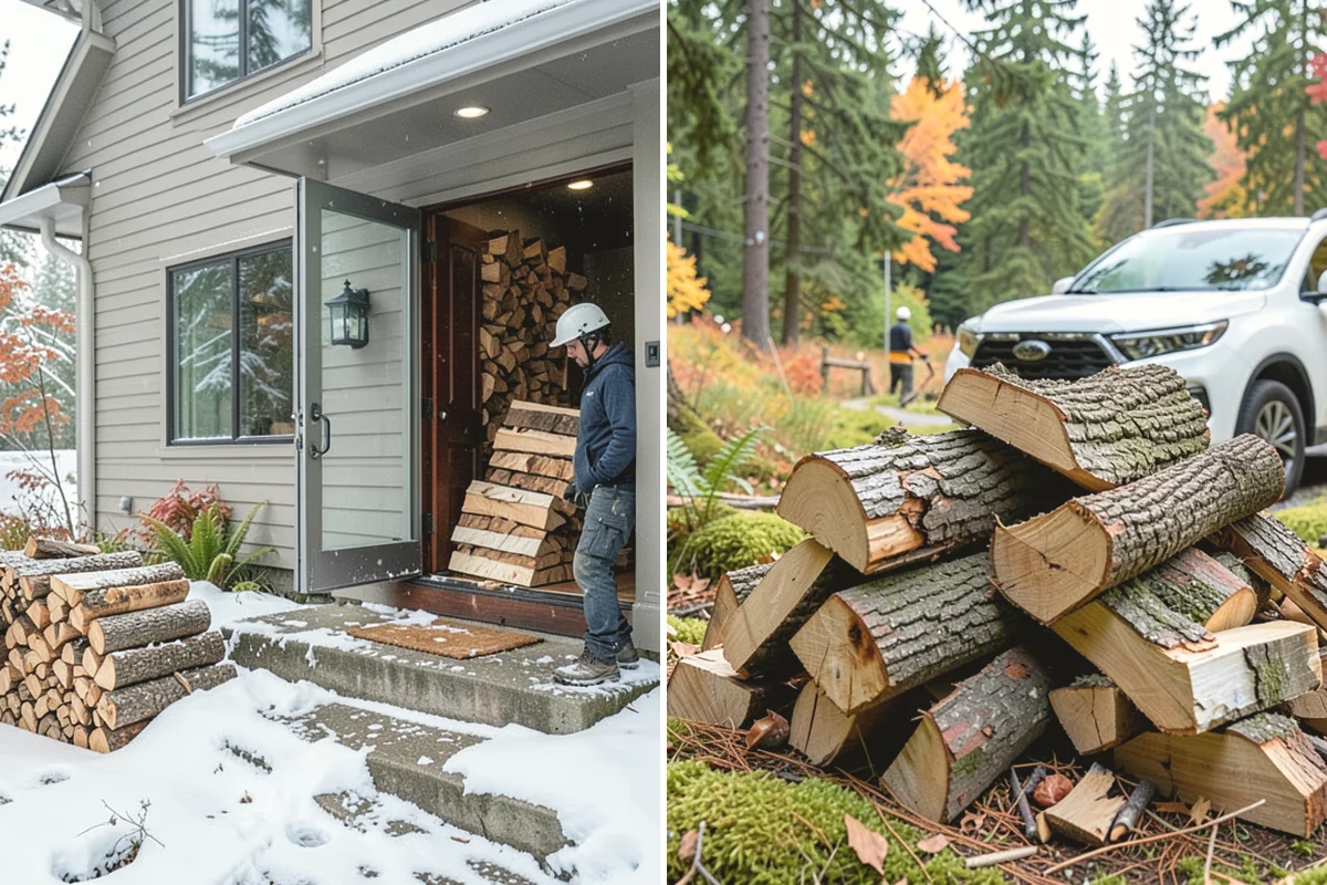 Wood Stove Firewood in Edgewood, Pierce County, WA - Confirm your stove's firebox dimensions