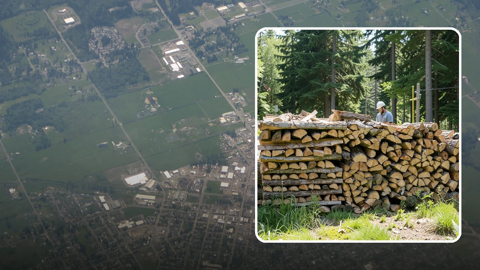Wood Stove Firewood in Enumclaw, King County, WA - Firewood cut and split to load efficiently into a wood stove for long, steady heat.