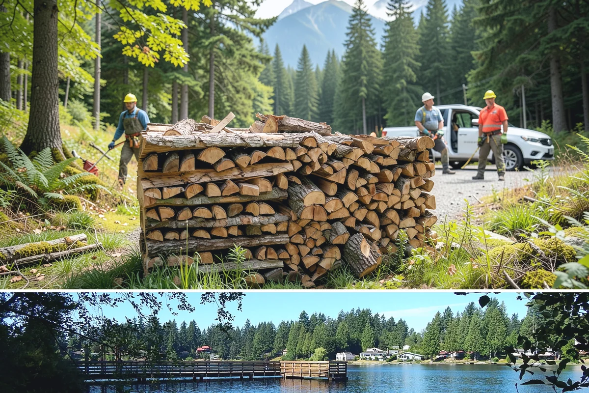 Wood Stove Firewood in Federal Way, King County, WA - Stock wood-stove firewood by early fall so it is seasoned before heating season peaks.