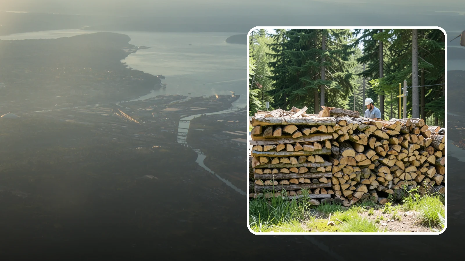 Wood Stove Firewood in Fife, Pierce County, WA - Firewood cut and split to load efficiently into a wood stove for long, steady heat.