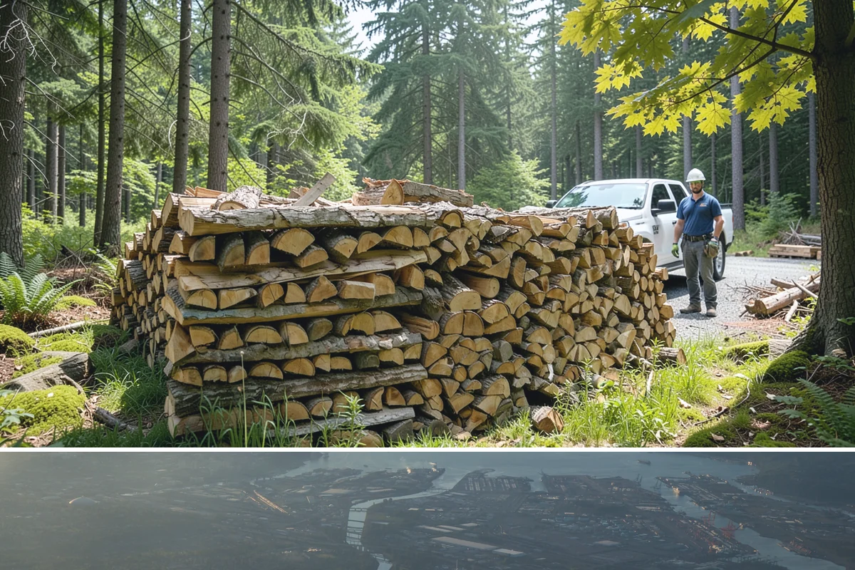 Wood Stove Firewood in Fife, Pierce County, WA - Stock wood-stove firewood by early fall so it is seasoned before heating season peaks.