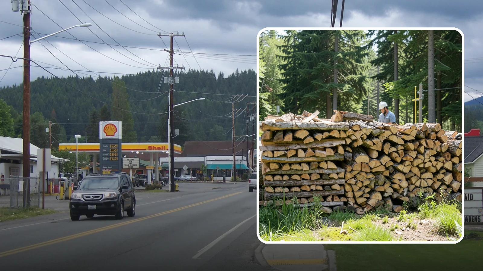 Wood Stove Firewood in Granite Falls, Snohomish County, WA - Firewood cut and split to load efficiently into a wood stove for long, steady heat.