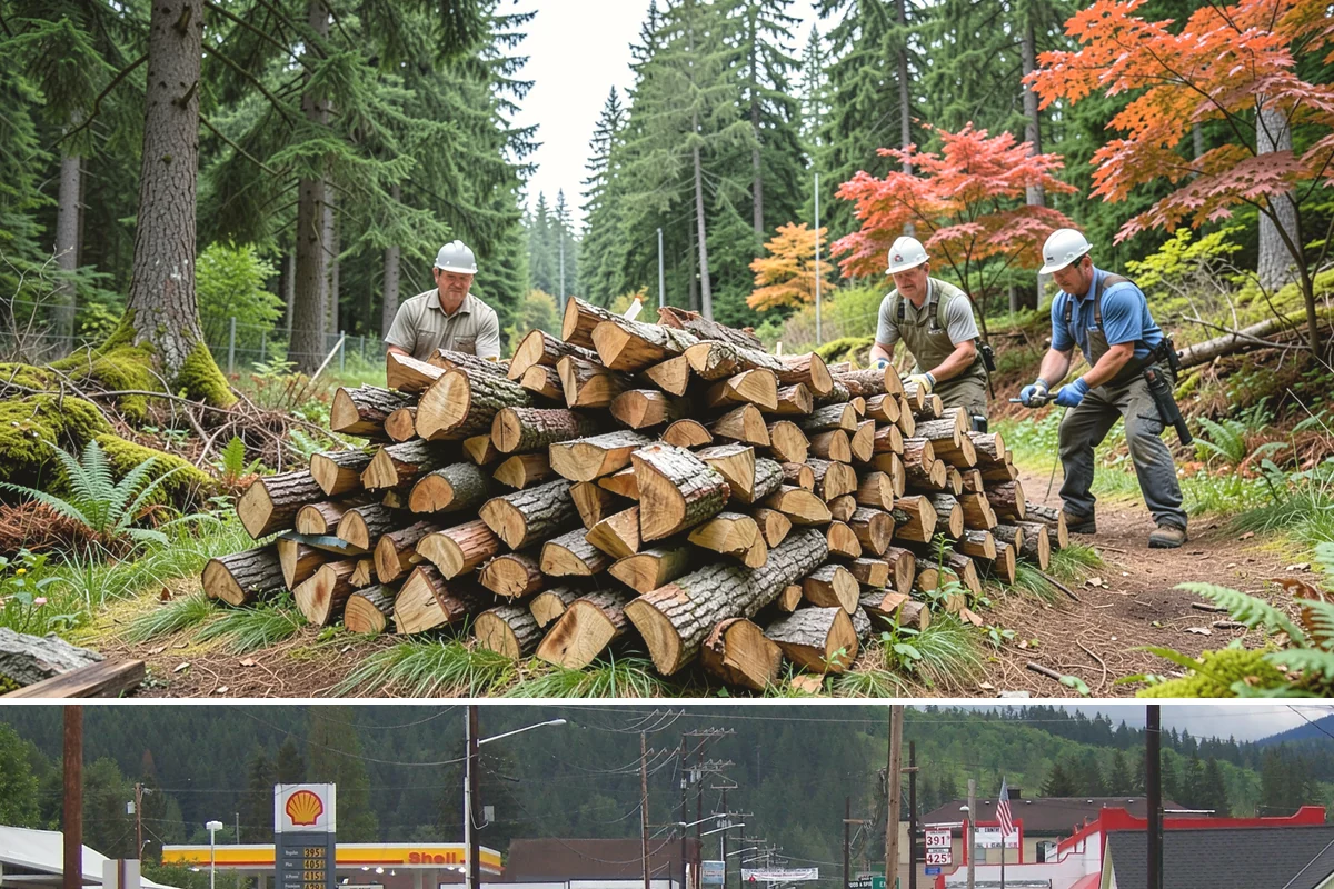 Wood Stove Firewood in Granite Falls, Snohomish County, WA - Stock wood-stove firewood by early fall so it is seasoned before heating season peaks.