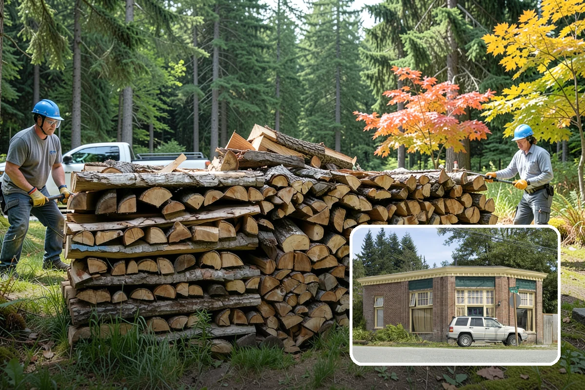 Wood Stove Firewood in Hamilton, Skagit County, WA - Sized to pack the firebox efficiently