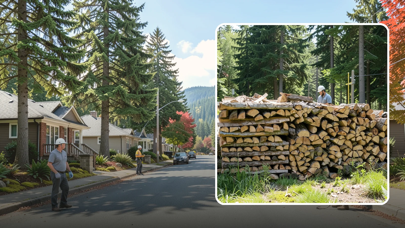 Wood Stove Firewood in Hunts Point, King County, WA - Firewood cut and split to load efficiently into a wood stove for long, steady heat.