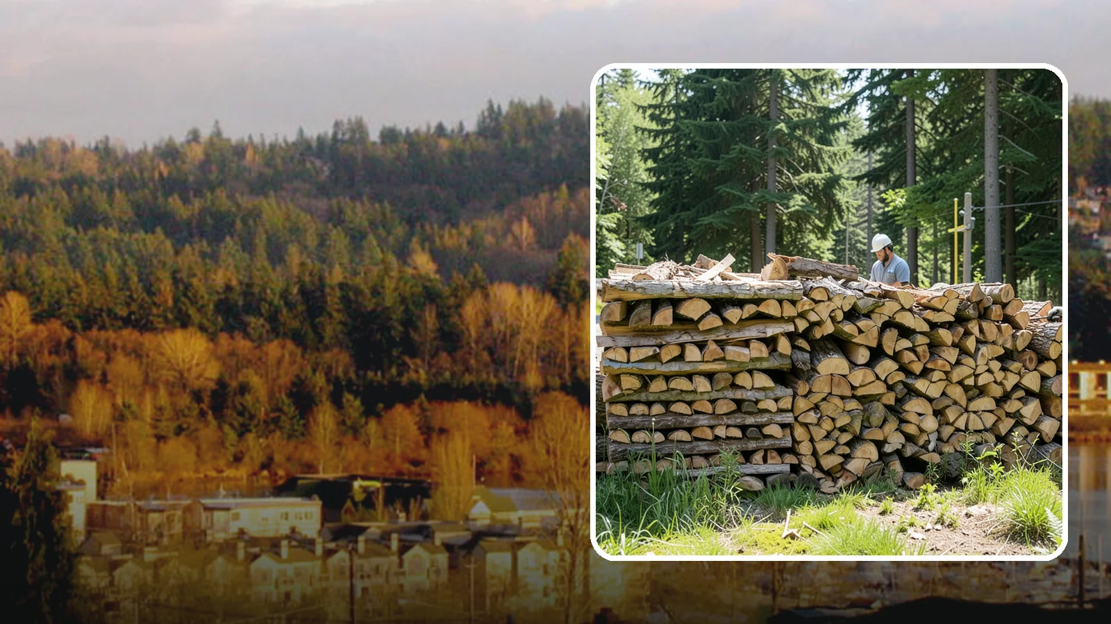 Wood Stove Firewood in Kenmore, King County, WA - Firewood cut and split to load efficiently into a wood stove for long, steady heat.
