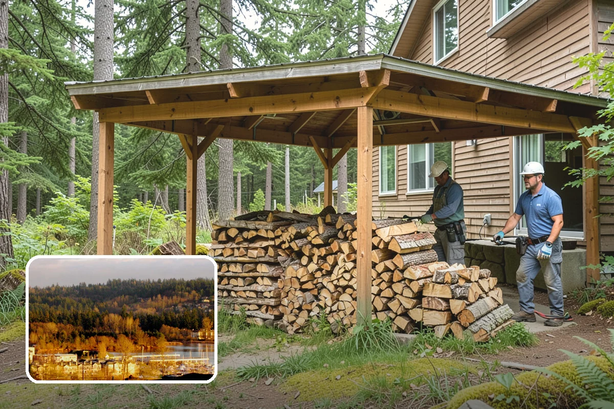 Wood Stove Firewood in Kenmore, King County, WA - Sized to pack the firebox efficiently