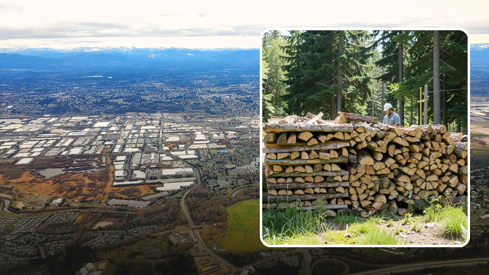 Wood Stove Firewood in Kent, King County, WA - Firewood cut and split to load efficiently into a wood stove for long, steady heat.